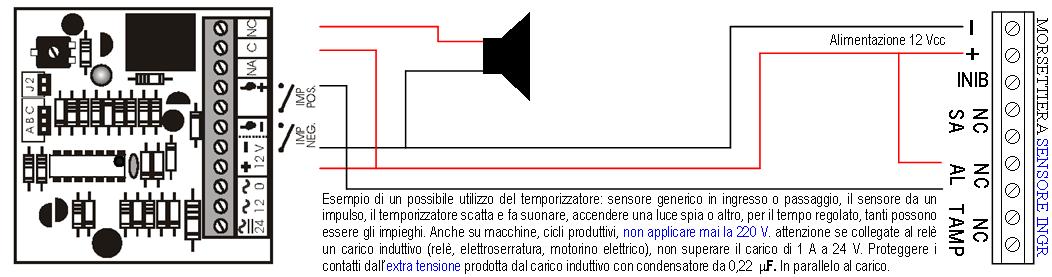 Temporizzatore Universale 2" a 3' Securvera