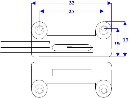 Schema Contatto Magnetico ST-400 Securvera