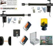 Kit Automatismo Cancello 2 Ante 220 V. Securvera