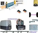Kit Geco Cancello Scorrevole 220 V 6 Q.li