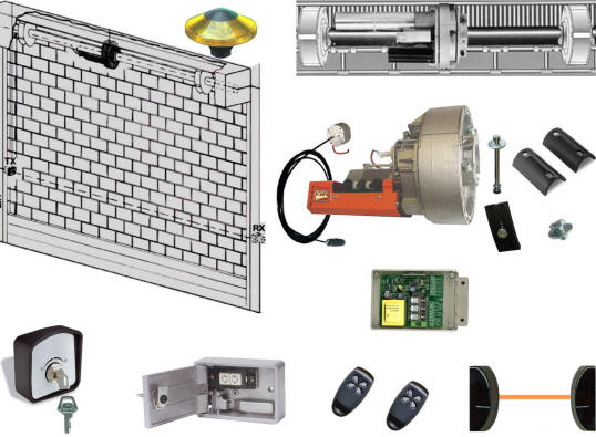 Automatismo Serranda Elettrica Radio Securvera